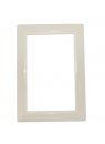 Cadre PVC pour prise rectangulaire