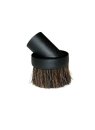 Brosse ronde pour dépoussièrage surface, poils en crin